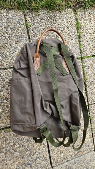 Mochila Fjallraven Kanken Marrón/Verde Oliva