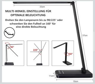 Lámpara Escritorio LED Regulable 5 Colores