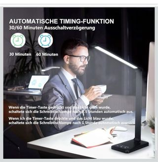 Lámpara Escritorio LED Regulable 5 Colores