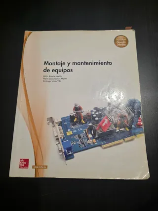 Libro Montaje y mantenimiento de equipos