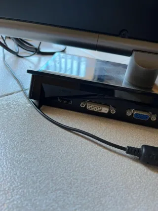 Monitor HP Negro/Gris