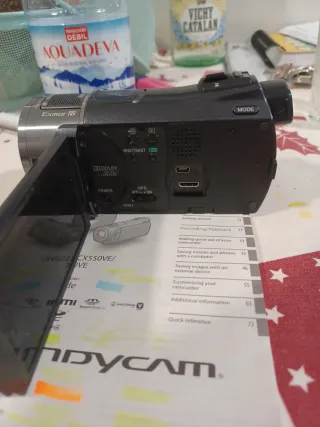 Videocámara Sony HDR-CX550VE PERDI LA BATERIA