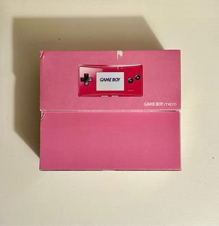 Caja Nintendo GAME BOY Micro Rosa