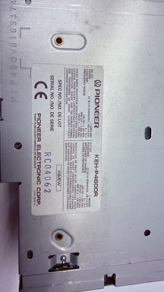 Radio CD Pioneer KEX-P4200