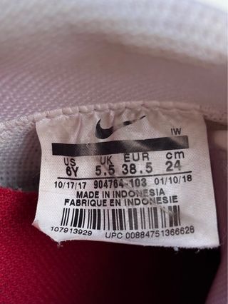 Zapatillas Nike Cortez 72. Talla 38’5, unisex.