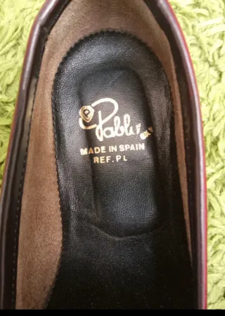 Mocasines niño Pablo burdeos número 34