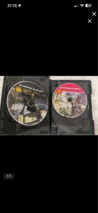 DVD El Siglo XX (1890-2003) - 6 Discos