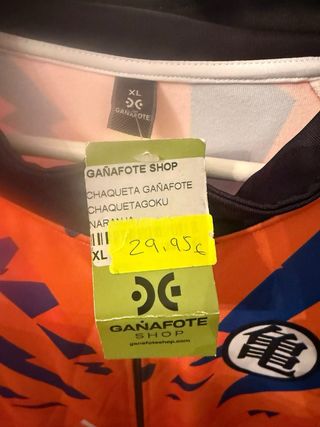 Sudadera Diseño Goku Gañafote
