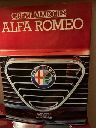 Libro Alfa Romeo Great Marques
