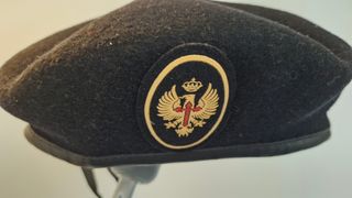 Boina Lana Merina Super Lujo Ejército Tierra