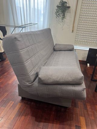 Sofá Cama Gris Tela