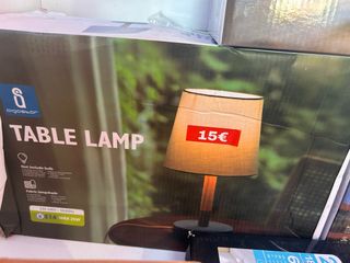 2 Lámparas de mesa Aigostar 15€