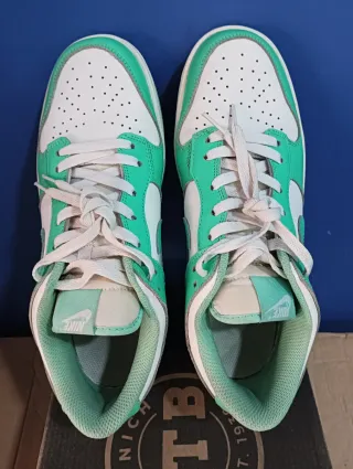 Zapatillas Nike Dunk Low Verde Menta, T. 44, 32€