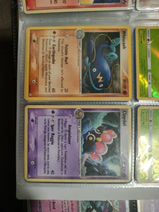 Carte Pokémon Serie EX varie espansioni