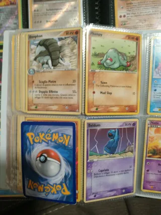 Carte Pokémon Serie EX varie espansioni