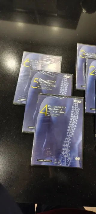 Colección DVD El Cuerpo Humano del Futuro.