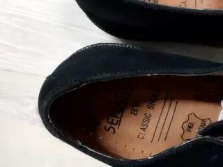 Zapatos Monk Strap Negros Talla 45