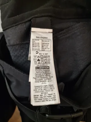 Pantalones de esquí unisex Quechua Talla S-M