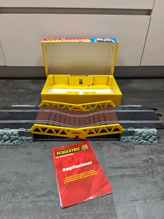 Scalextric Cambio Rasante Badén Puente