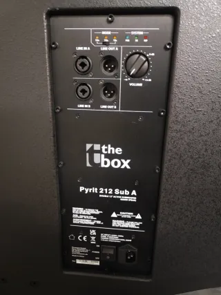 Subwoofer The Box Pyrit 212 A Activo