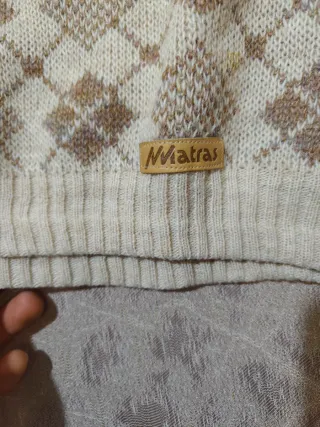 Maglione Vintage Matras Lana Mohair Argyle