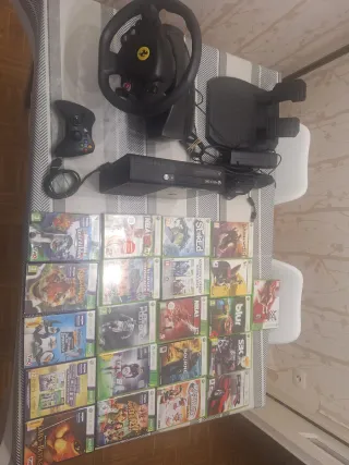 Xbox 360 + Volante + 21 Giochi + Kinect