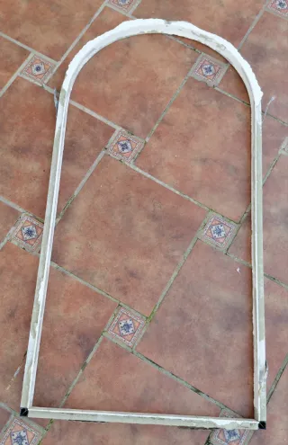 Reja de hierro forjado Ventana de aluminio