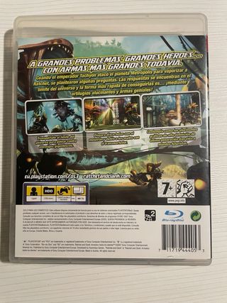 Ratchet & Clank PS3 (2 juegos)
