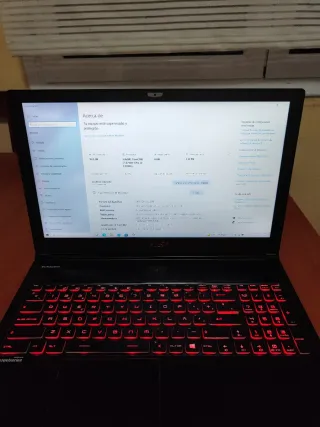 Portátil Gaming MSI i7 16GB GTX 1060 6GB SSD