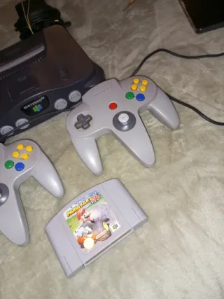 Nintendo 64 + Mario Kart 64 + 2 mandos
