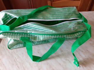 2 Borsoni San Paolo plastificati fondo rigido