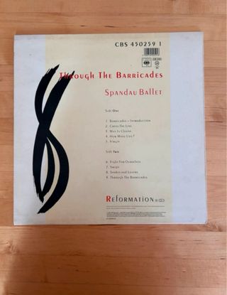 Vinile Spandau Ballet - Through the Barricades