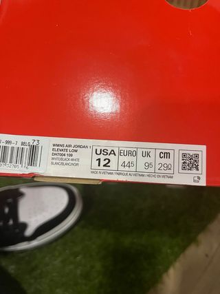 Zapatillas Nike Air Jordan Blancas y Negras