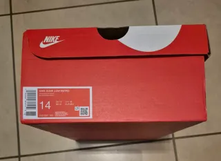 Nike Dunk Low Panda EUR 48.5  (US 14 / UK 13)