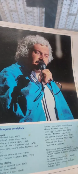 Vinile 33 bruno lauzi