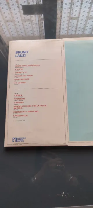 Vinile 33 bruno lauzi