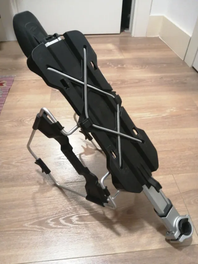 Portabultos Bicicleta Trekking Negro