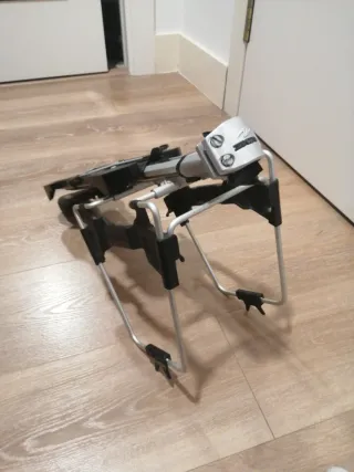 Portabultos Bicicleta Trekking Negro