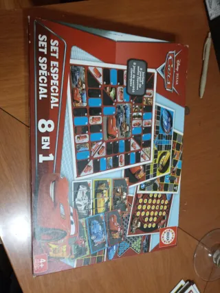 Juego de mesa Cars 8 en 1 Educa