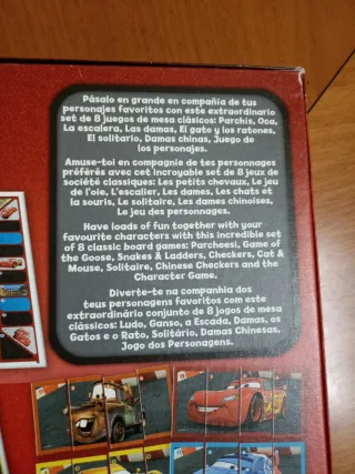 Juego de mesa Cars 8 en 1 Educa