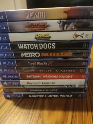 Lote Juegos PS4 y PS5: para Retrogames