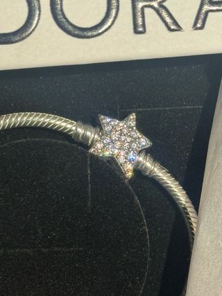 Pulsera Pandora Estrella Plata