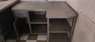 Bar: Mesa y Fregadero Acero Inoxidable