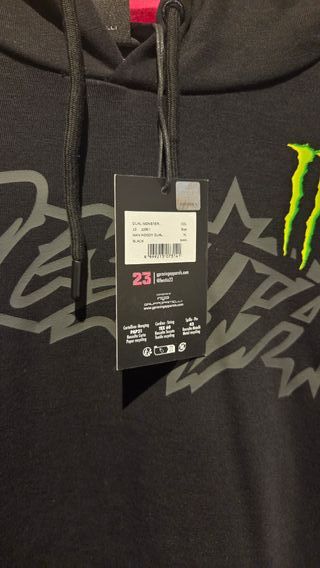 Felpa Monster Energy Originale Nuova