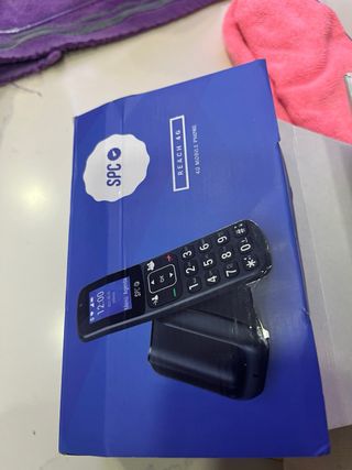 Teléfono Inalámbrico SPC con SIM Negro