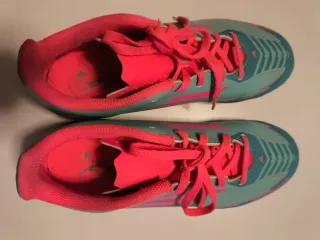 Lote zapatillas Adidas F50 Messi niña