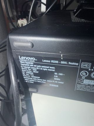 Ordenador Torre Lenovo V520S i3 de7 gen como nuevo