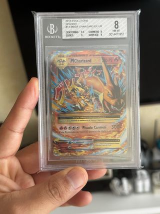 Carta Pokémon Mega Charizard EX EVOLUTIONS 2016