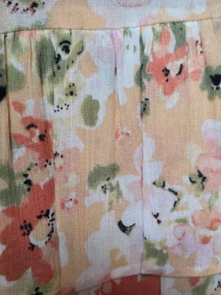 Blusa floral manga corta