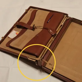 Maletín LOEWE 1846 Cuero Marrón